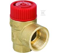 Valvola sicurezza MS 3/4" x1", 3 bar impianto riscald. 42391