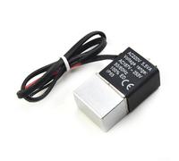 Valvola silenziosa per compressore d'aria a 2 vie, normalmente aperta, DC12V, bobina G1/4, connessione per un controllo efficiente del fluido (A)