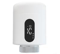 Valvola Smart per zigbee Precisione 0.5°C Modalità Auto Valvola | Compatibile hub Tuya Zigbee, filettatura M30x1.5, adattatori Danfoss Caleffi Giacomini inclusi