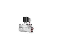 Valvola solenoide in acciaio inossidabile da 2 pollici impermeabile normalmente chiusa 220V 12V 24V 110V Elettrovalvola completamente chiusa bobina (G-230vac-viton-seal)