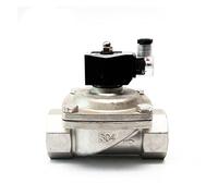 Valvola solenoide in acciaio inossidabile da 2 pollici impermeabile normalmente chiusa 220V 12V 24V 110V elettrovalvola (Npt-110vac-nbr-seal)