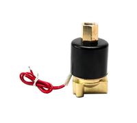 Valvola solenoide in ottone da 1/4 di pollice normalmente aperta 24V 12V 220V 110V per gas 1Pcs(BSP_240VAC_VITON-Seal)