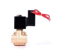 Valvola solenoide in ottone normalmente chiusa ad alta pressione pilotata a risparmio energetico da 3/8 ", 24 ore, non alimenta la febbre, 220 V, 24 V, 12 V (guarnizione 24 VAC-EPDM)