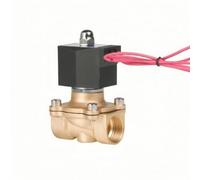 Valvola Solenoide in Ottone Valvola Elettromagnetica Valvola di Intercettazione Dispositivo di Chiusura Attuatore a Bobina Struttura in Ottone E Nylon, DN20 6 Punti, AC220V