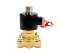Valvola solenoide normalmente aperta in ottone da 1/4" 1/2" 3/4" 1" a 2 vie 220 V CA 24 V CC 12 V CC 24 V CA 110 V CA(1-1/2",BSP_380VAC)