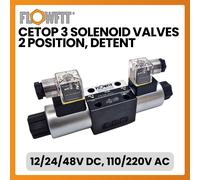Valvola Solenoide Offset A Doppia Posizione Cetop 3 NG6, 2D2