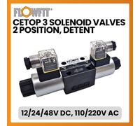 Valvola Solenoide Offset A Doppia Posizione Cetop 3 NG6, 2D2