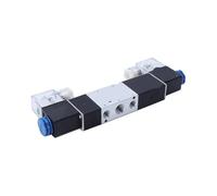 Valvola solenoide pneumatica ad aria 4V230C-08 4V230E-08 4V230P-08 Controllo pneumatico delle elettrovalvole a solenoide 'aria a 3 posizioni e 5 vie(4V230C-08 PC10-02,DC24V)