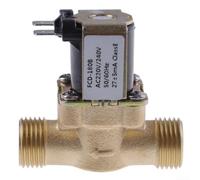 Valvola Solenoide Rame DC12V Per Impianti Idrici(AC220V DN15) | per costruzione rame , chiusura automatica, previene perdite, per ideale tubazioni domestiche