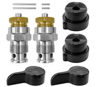 Valvola spray durevole per spruzzatori airless in lega di alluminio con resistenza all'usura migliorata per un uso a lungo termine (set da 2 pezzi)