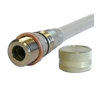 Valvola Stahlbus Per Sgocciolamento Olio M22x1.5x12 Mm Completo Con Tubo Da 40Cm