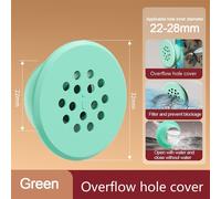 Valvola tappo scarico coperchio troppopieno lavello silicone da 22mm