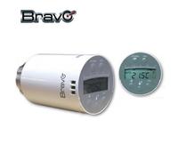 VALVOLA TERMOSTATICA DIGITALE BRAVO CON ADATTATORI PER FAR GIACOMINI CALEFFI
