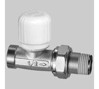 Valvola termostatica diritta Far 1630 per radiatori 3/8 cromato 1630 38