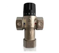 Valvola termostatica for miscelatore doccia a energia solare DN25 da 1 ". miscelatrice automatica in ottone