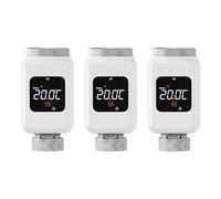 Valvola Termostatica For Radiatore Tuya Smart WiFi TRV Programmabile Tramite APP, Regolatore Di Temperatura Remoto Con Riscaldatore Risparmia Sui Costi Di Riscaldamento Energetico(3PCS-WiFi)