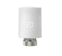 Valvola Termostatica Intelligente WiFi e per Zigbee Programmabile con Controllo Remoto e Comandi Vocali, per Tuya, Modalità Comfort Vacanza Risparmio Energetico(Zigbee-Modell)