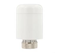 Valvola termostatica per Zigbee per sistemi Smart Home - Valvola termostatica non programmabile con controllo tramite app per Tuya/For Smart Life, corpo ABS, bianco, 11.1