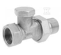 Valvola termostatica radiatore diritta 1/2" ZP2YW