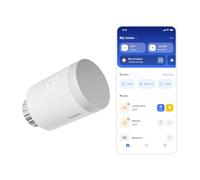 Valvola Termostatica Smart Netatmo ORIGINAL - Accessorio per Termostati ORIGINAL - Radiatori ad Acqua Calda | Installazione Facile con Adattatori Inclusi | Controllo Stanza per Stanza | Matter - NVO