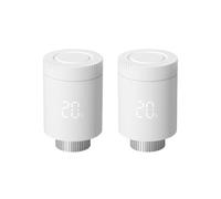 Valvola Termostatica Tuya Zigbee 3.0 Termostato Intelligente For Radiatore Collegata Valvole Termostatiche Calibrazione Precisa(TRV331 2PCS)