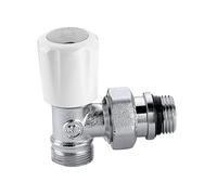 Valvola termostatizzabile a squadra 3/8'' Caleffi per rame e multistrato