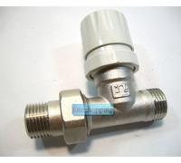 Valvola termostatizzabile diritta 1/2 per radiatori Tiemme made in Italy