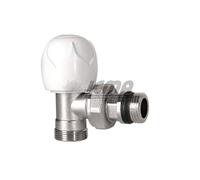 VALVOLA TERMOSTATIZZABILE ICMA A SQUADRO da 3/8" e 1/2"