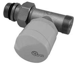 VALVOLA TERMOSTATIZZABILE IN OTTONE DIRITTA 1/2 FIL 1/2