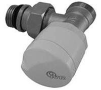 VALVOLA TERMOSTATIZZABILE IN OTTONE SQUADRA 3/8 FILETTATURA 24 IVR 563