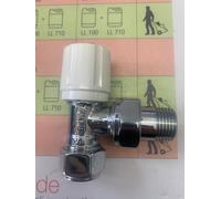 VALVOLA TERMOSTATIZZABILE SQUADRA ATTACCO RAME " CROMATA" 1/2" LADY FAR