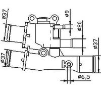 VALVOLA TERMOSTATO FIAT BRAVO BRAVA MAREA STILO DOBLO 1.6 16V