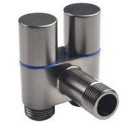 Valvola triangolare doppia di controllo da parete per spruzzatore bidet bagno to