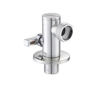 Valvola triangolare in acciaio inox, valvola angolare, interfaccia G1/2 G3/4, accessori for il bagno, 1 pezzo(G3-4)