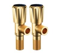 Valvola triangolare in ottone, resistente e senza perdite: supporta l'uscita dell'acqua, la porta di connessione G1/2(J2PC)