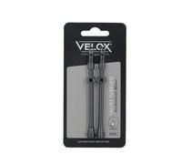 Valvola tubeless presta velox alu nera 80mm (x2)