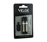 Valvola tubeless presta velox ottone argento 60mm (x2)