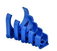 Valvola tubolare in PVC a forma di U, per tubo dell'acqua da 20 - 50 mm, confezione da 5 - 20 pezzi (40 mm)