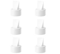 Valvole a becco d'anatra per Spectra S1 S2 9 Plus, Motif Luna, valvole di ricambio a becco d'anatra per parti del tiralatte Spectra, materiale in silicone, efficienza di pompaggio originale No-Gap, 6