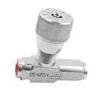 Valvole a farfalla a senso unico Valvole di regolazione ad alta pressione con precisione per velocità dell'olio idraulico che regola le valvole di ritegno dell'acceleratore a senso unico