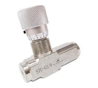 Valvole a farfalla a senso unico Valvole di regolazione ad alta pressione con precisione per velocità dell'olio idraulico che regola le valvole di ritegno dell'acceleratore a senso unico