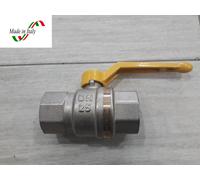 VALVOLE A SFERA ATHENA EFFEBI F/F LEVA ALLUMINIO GIALLA DA 1/2" A 1"1/2