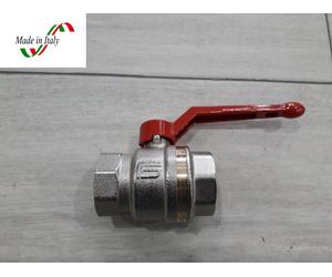 VALVOLE A SFERA EFFEBI F/F DA 2"1/2 E 3" ISO 228 A LEVA ROSSA