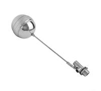 Valvole a sfera galleggiante in acciaio inossidabile, G3/4 "DN20 Valvola sensore galleggiante regolabile con filettatura maschio regolabile, galleggiante per il controllo automatico del livello