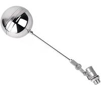 Valvole a sfera galValvole a sfera galleggianti, 1 valvola a galleggiante regolabile da 1/2" 3/4" 1", a sfera for il controllo del livello dell'acqua
