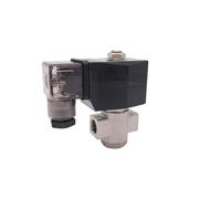 valvole a solenoide Elettrovalvola normalmente aperta for acqua in acciaio inossidabile a 2 vie, avviamento a pressione zero, 1/4" 24V 12V, orifizio 4/5/6mm 0-7bar/5bar/3bar(5mm 5bar,AC220V,FKM)