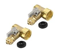 Valvole d'acqua a tripla porta in ottone con connessione senza cuciture filettatura da 3/4" per una regolazione precisa dei flussi nei sistemi idraulici Valvole idrauliche in ottone