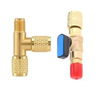 Valvole di collegamento a tre porte multiuso in ottone generale a 3 vie, ideale per applicazioni di vuoto, flussi fluidi in ottone resistente tripla porta sistemi di aspirazione con connessione sicura
