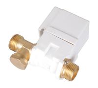 Valvole di controllo automatiche dei flussi d'acqua Installazione semplice del cancello elettromagnetico del riscaldatore solare per i sistemi di riscaldamento solare elettrovalvole a solenoide