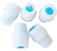 Valvole di mordere di ricambio compatibili con i serbatoi di idratazione Osprey, Salomon, TRIWONDER e Hydrapak - Guaine in silicone grado alimentare. Senza ftalati, senza BPA.(5 pcs)
